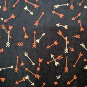 100% cotton fair trade arrow pattern dress